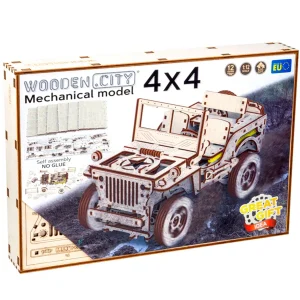 Puzzle 3D samochód 4×4 24