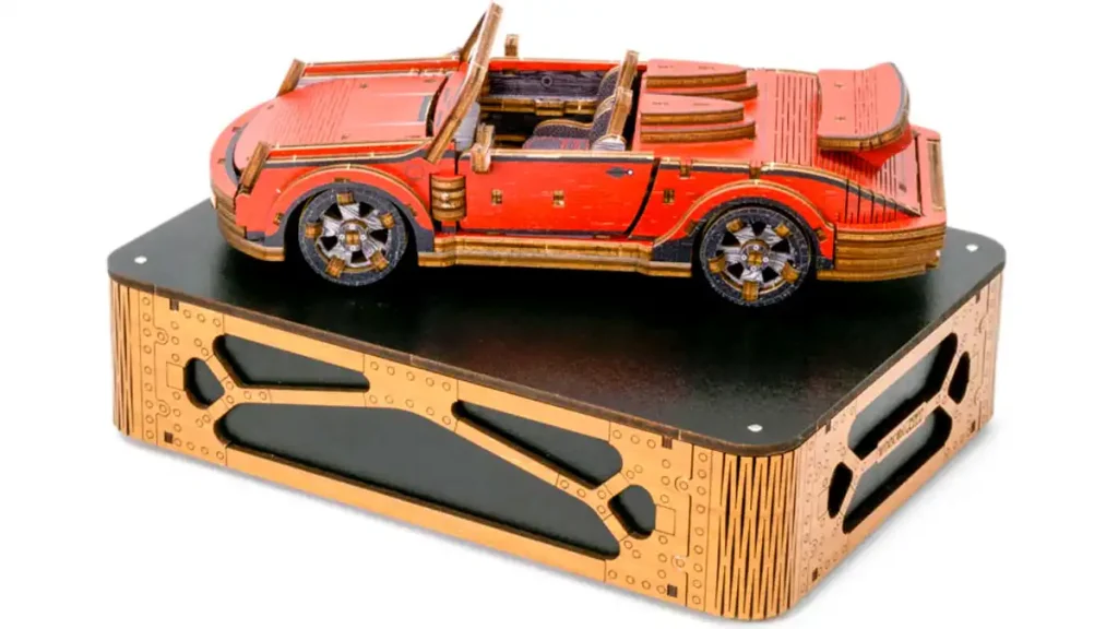 Wooden Puzzle 3D Sport Car Limited Edition Opis 104
