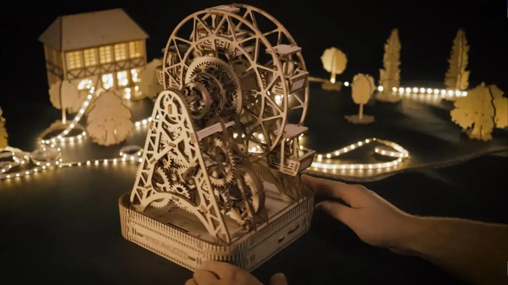 Wooden Puzzle 3D Ferris Wheel Opis 8