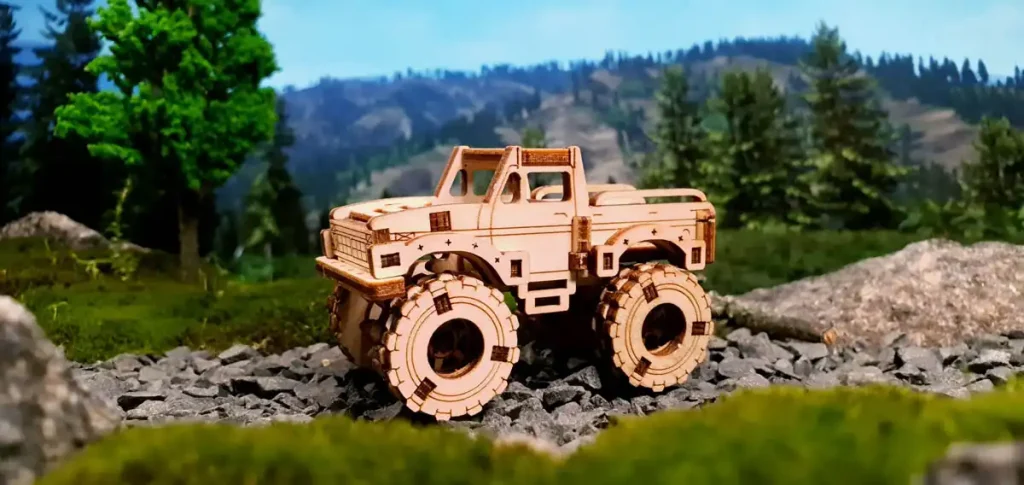 4WD RC Monster Truck – Wonder Gears 3D Puzzle