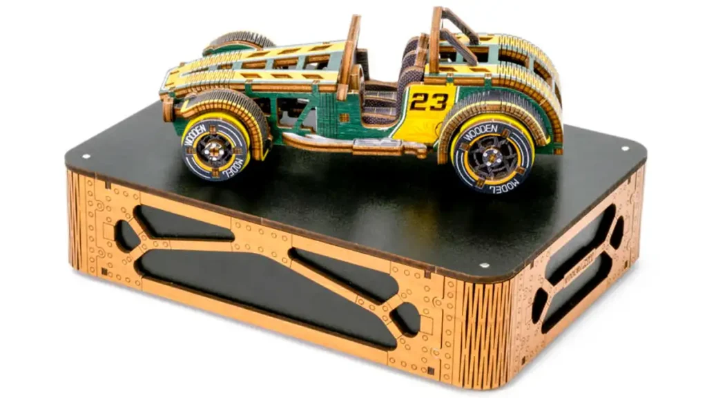 3D Wooden Car Puzzle - Roadster Limited Edition | Wooden.City