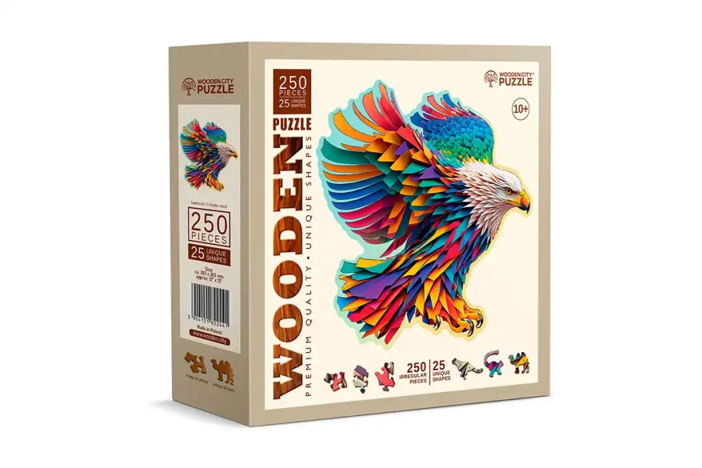 Wooden Puzzle 250 Bright Eagle Opis 7