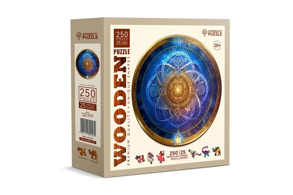 Wooden Puzzle 250 Blue Zodiac Opis 5