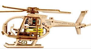 3D wooden aircraft puzzles Helicopter