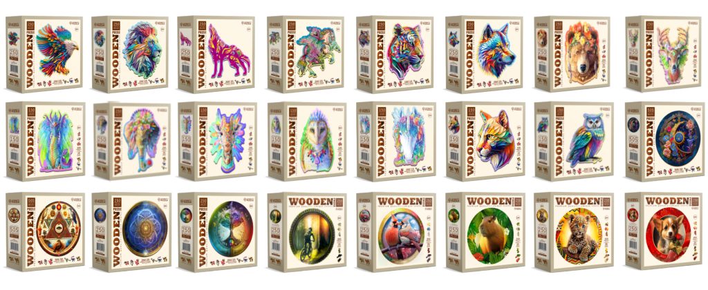 Ravensburger Secret Owl - Wooden Contour Puzzle - 150 pieces