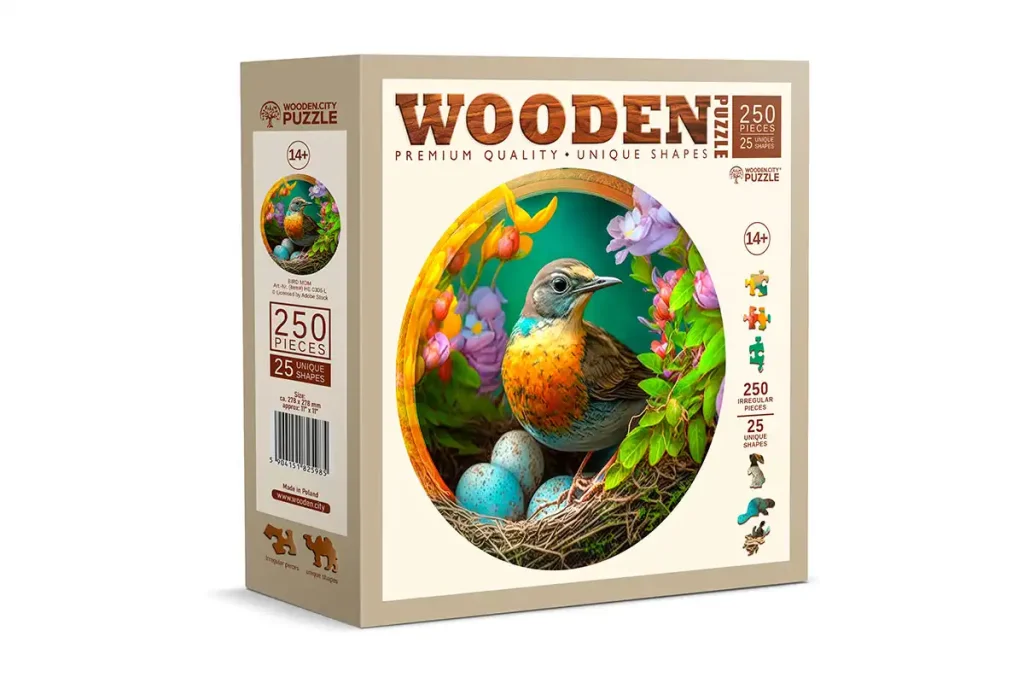 Wooden Puzzle 250 A Mother'S Love In Bloom Opis 1