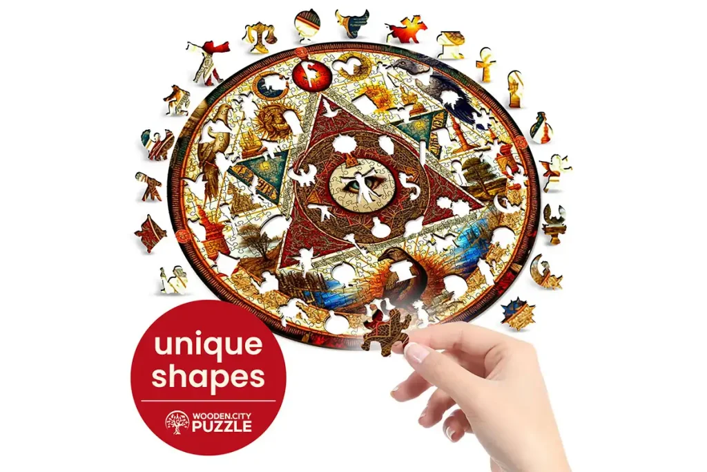 Wooden Puzzle 500 Eye Of The Universe Opis 2