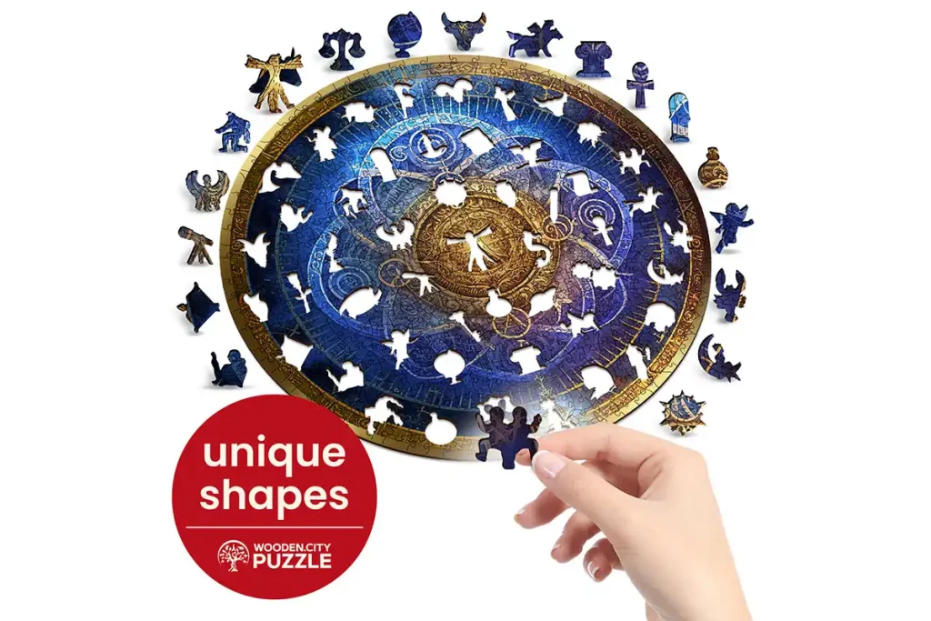 Wooden Puzzle 250 Blue Zodiac Opis 2
