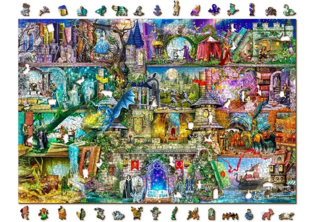 Wooden Puzzle 2000 Once Upon A Fairytale 9