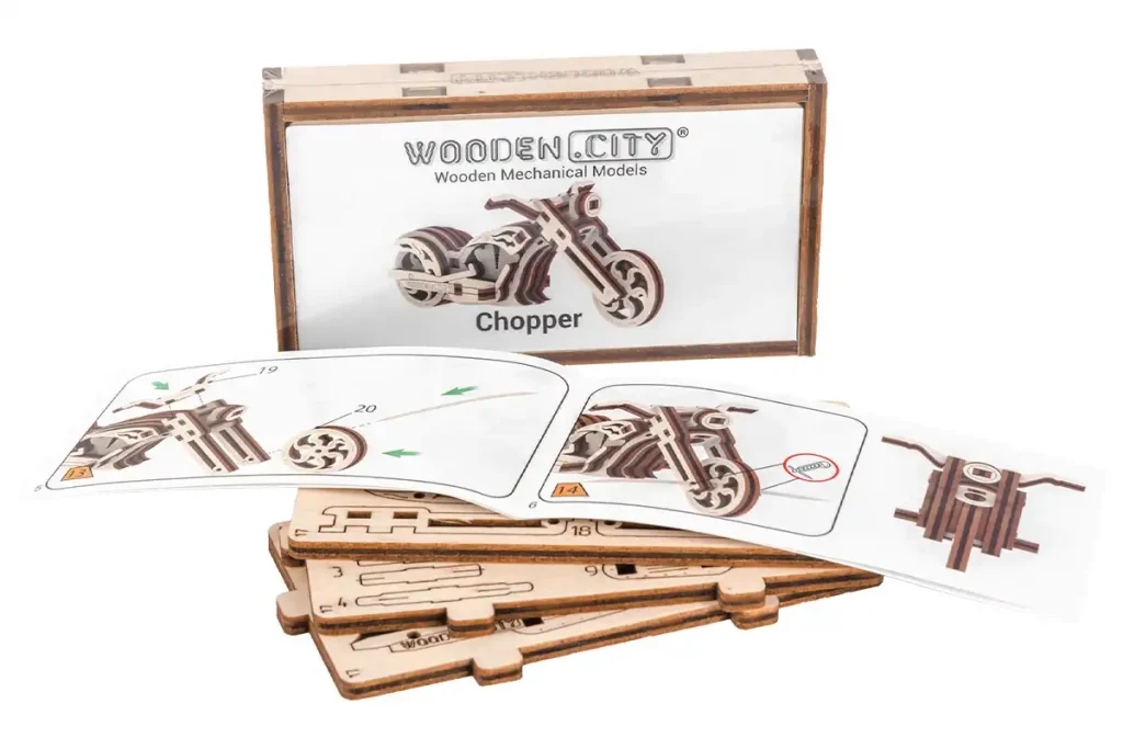Wooden 3D Puzzle Transport Widgets Opis 3