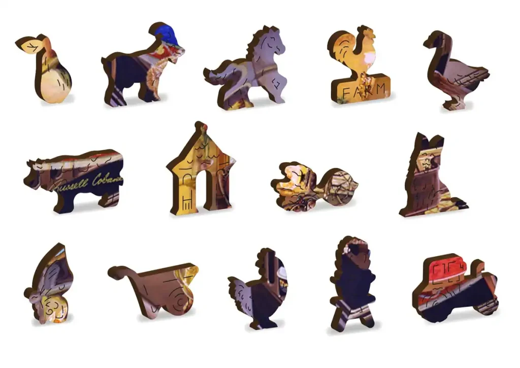 Wooden Puzzle 250 Cozy Gramophone Opis 5