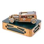 Wooden Puzzle 3D Colored Hot Rod LE 8