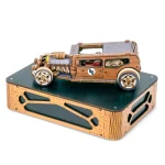 Wooden Puzzle 3D Colored Hot Rod LE 3