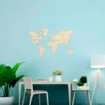 Wooden Map Puzzle 3D World World Map M 11