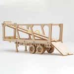 Wooden Puzzle 3D Car Car Carrier Track - 20