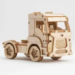 Wooden Puzzle 3D Car Car Carrier Track - 9
