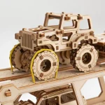 Wooden Puzzle 3D Car Car Carrier Track - 12