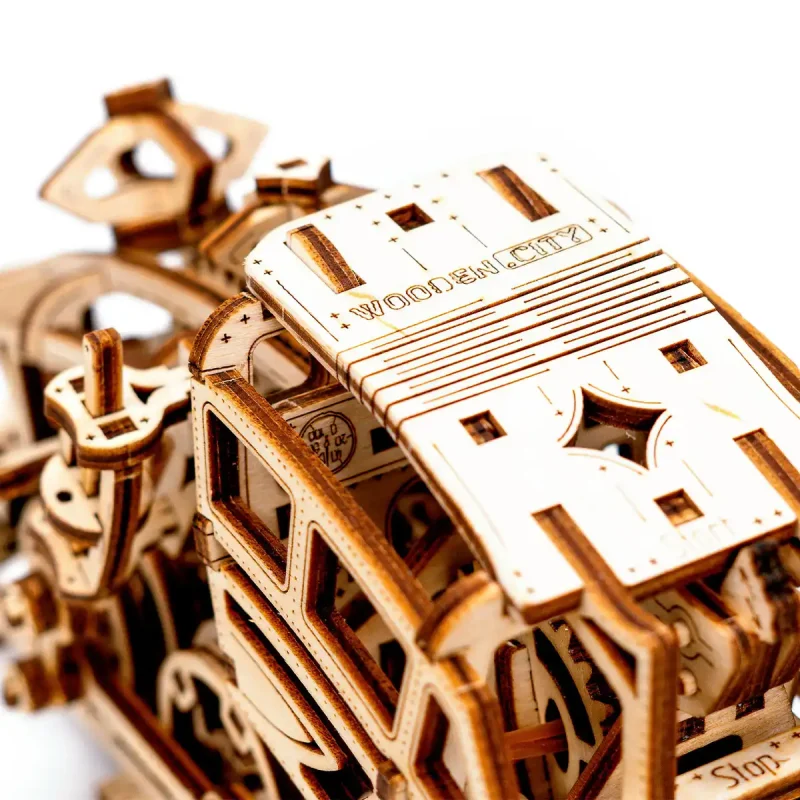 Wooden Puzzle 3D Train Dream Express 5