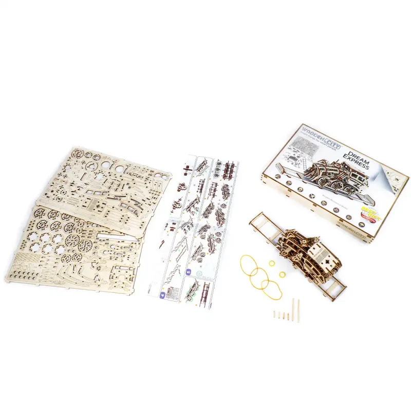Wooden Puzzle 3D Train Dream Express 27