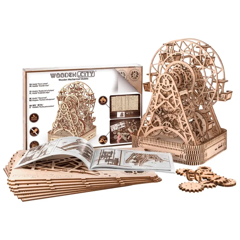 Wooden Puzzle 3D Ferris Wheel 29