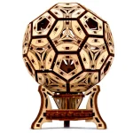 Wooden Puzzle 3D Football Cup Multifunctional Organizer Opis 6