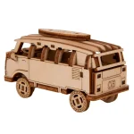 Wooden Puzzle 3D Car Retro Ride 1 - 4