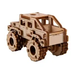 Wooden Puzzle 3D Car Monster Truck 2-3
