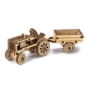 Wooden Puzzle 3D Tractor Work Horse 3 - 1