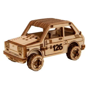 Wooden Puzzle 3D Car Rally Car 3 - 10