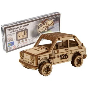 Wooden Puzzle 3D Car Rally Car 3 - 1