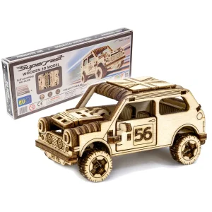 Wooden Puzzle 3D Car Rally Car 1 - 10