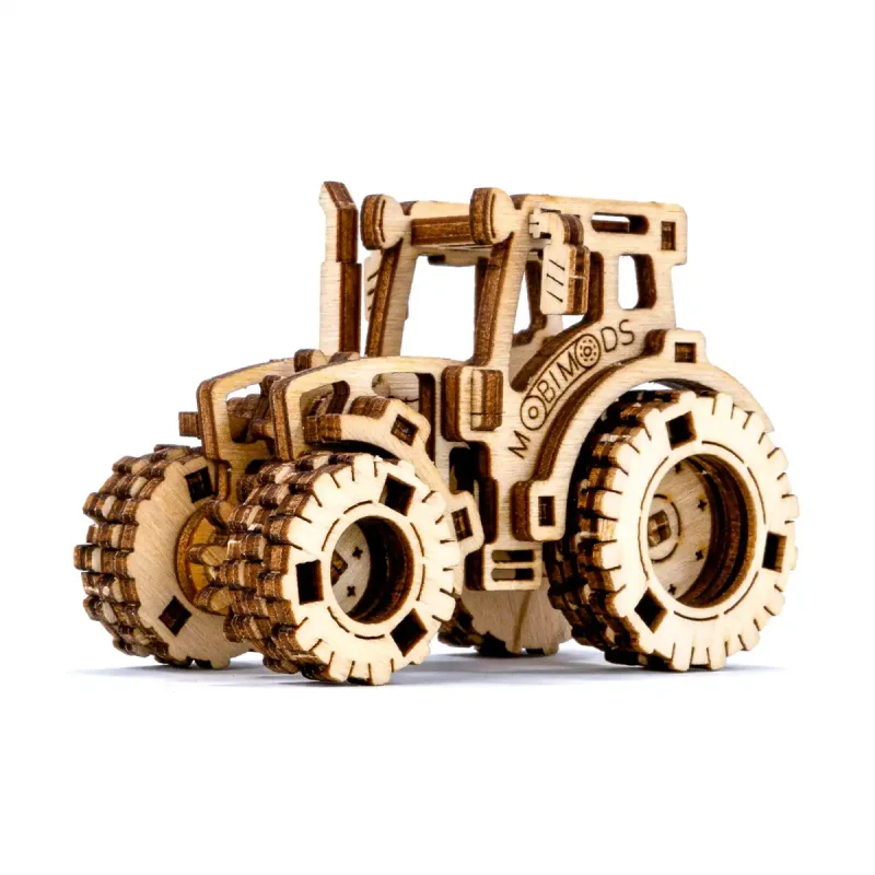 Wooden Puzzle 3D Tractor Work Horse 1-1