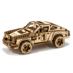 Wooden Puzzle 3D Car Rally Car 4 - 6