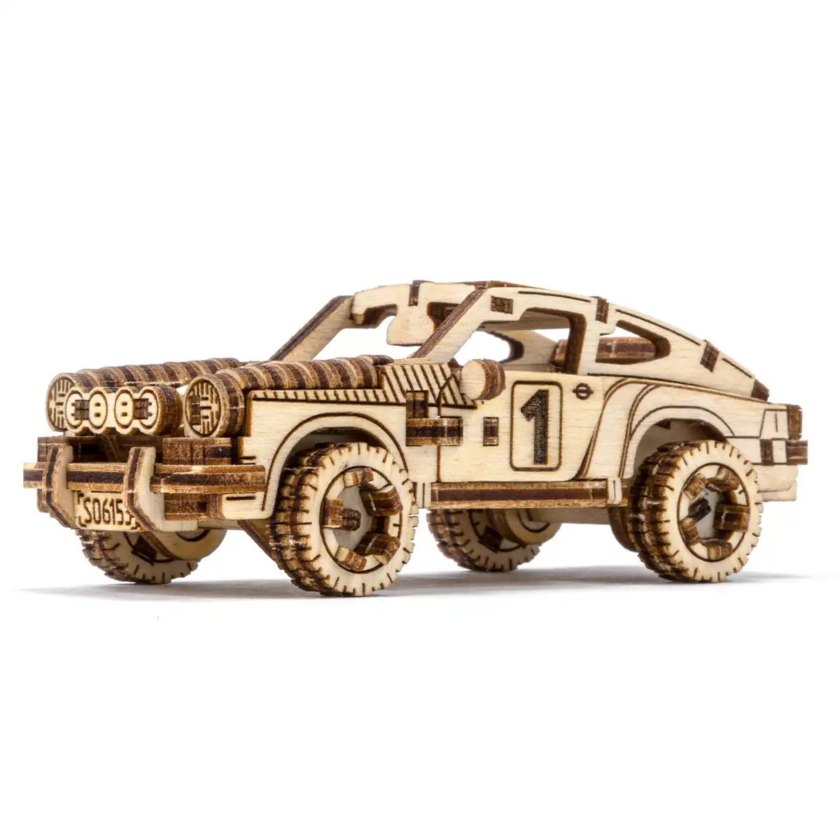 WOODEN.CITY Vintage Cars Monster Truck 2 - DIY 3D Wooden Model Kits for  Adults to Build Cars - 3D Wooden Puzzles for Adults Brain Teaser - Wood Car