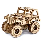 Wooden Puzzle 3D Car Monster Truck 1-8