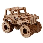 Wooden Puzzle 3D Car Monster Truck 1-5