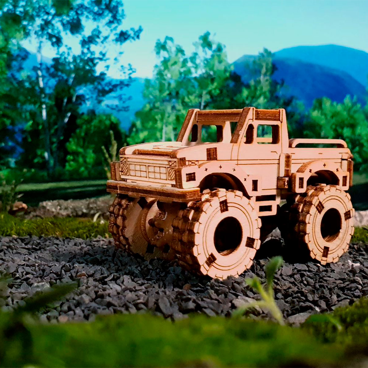 4WD RC Monster Truck – Wonder Gears 3D Puzzle