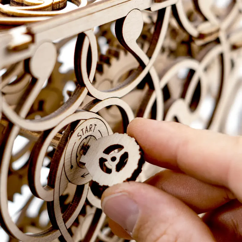 Wooden Puzzle 3D Mechanical Picture 9