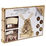Wooden Puzzle 3D Mill 21