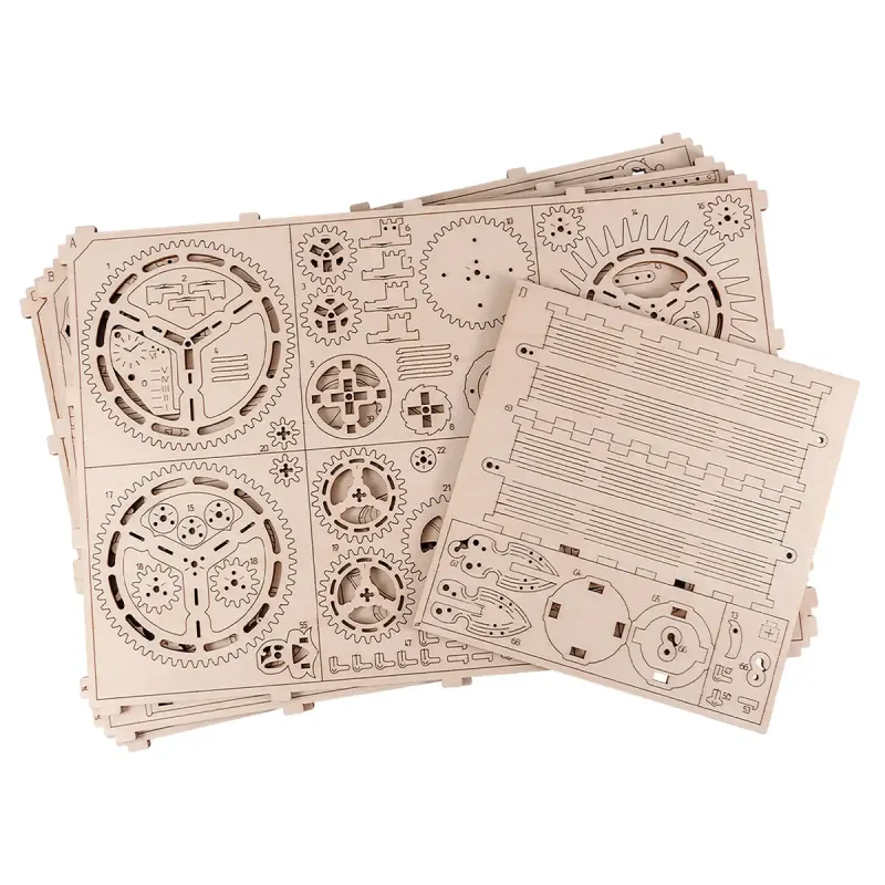 Wooden Puzzle 3D Royal Clock 3