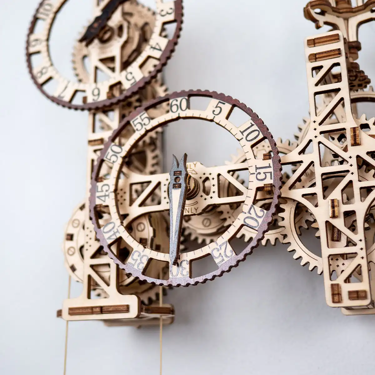 Steampunk Clock Mechanical Wooden Model Kit | UGears