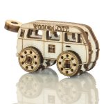Wooden Puzzle 3D Car Widgets Vintage Transport-4