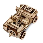 Wooden Puzzle 3D Car 4x4 14