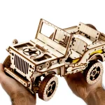 Wooden Puzzle 3D Car 4x4 16