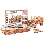 Wooden Puzzle 3D Car 4x4 7