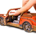 Wooden Puzzle 3D Colored Sport Car LE 1