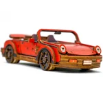 Wooden Puzzle 3D Colored Sport Car LE 8