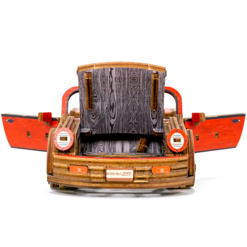 Wooden Puzzle 3D Colored Sport Car LE 3