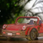 Wooden Puzzle 3D Colored Sport Car LE 16