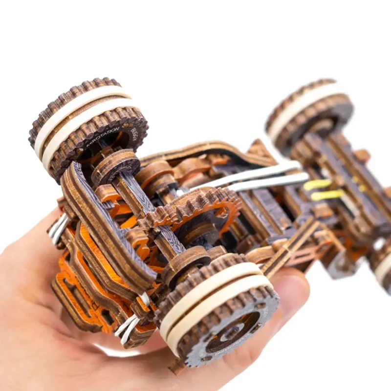 Wooden Puzzle 3D Colored Buggy LE 10